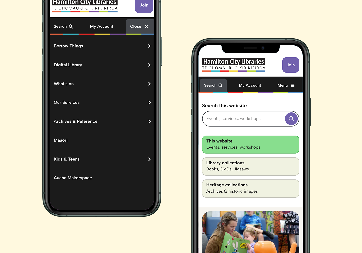 Mobile screens